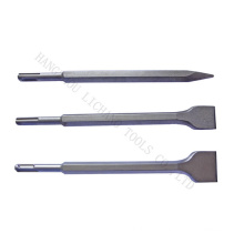 Chisels of SDS Plus Shank and Hexagon Body, Sandblast Surface